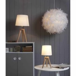 Lampe Trépied à Poser En Bois -Vous ne pouvez pas battre les meubles. 534975 morePictures 4