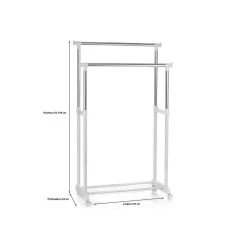 Portant à Vêtements GROSSO En Métal Chromé Et Blanc -Vous ne pouvez pas battre les meubles. 53f2f961af59913d51c407261cad4c60 none ebb6c1720964b946a9b1425dbeef0b6f ebb6c17