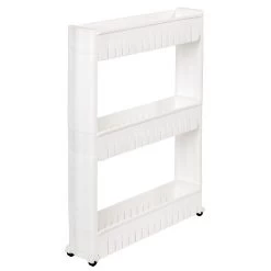 Desserte Resserre Cuisine étroite Sur Roulettes 3 Niveaux