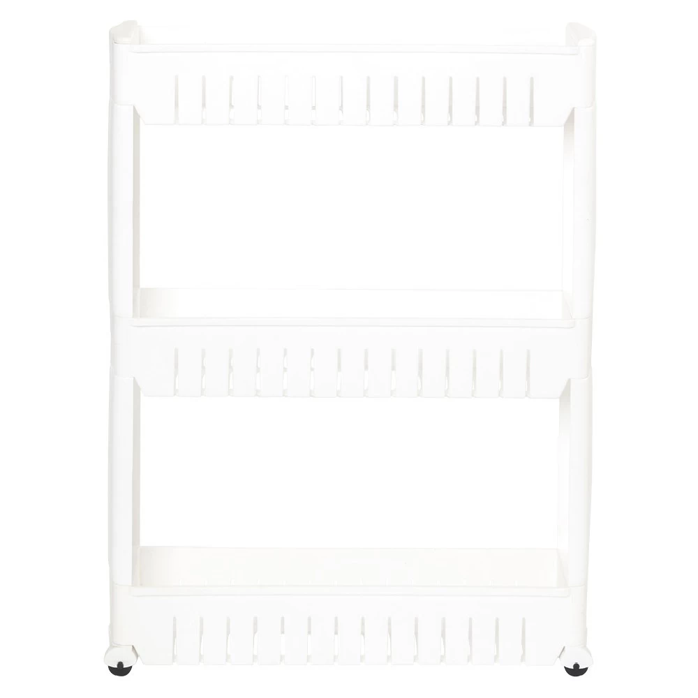 Desserte Resserre Cuisine étroite Sur Roulettes 3 Niveaux 3 Desserte Resserre Cuisine étroite Sur Roulettes 3 Niveaux – Image 3