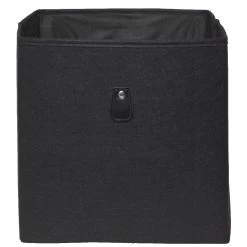 Panière Cubox 31x29x31cm Feutrine Noir