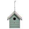 Nichoir à Oiseaux Mdf Pawulownia Vert Naturel