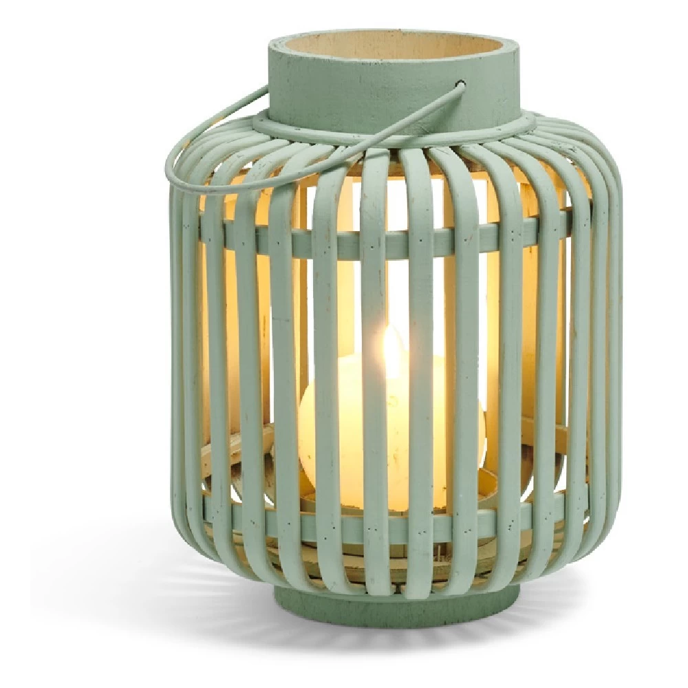 Lanterne En Bambou Et Métal 4 Lanterne En Bambou Et Métal – Image 4