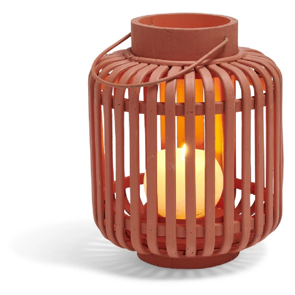 Lanterne En Bambou Et Métal 3 Lanterne En Bambou Et Métal – Image 3