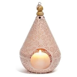 Photophore Lanterne 2 En 1 En Métal -Vous ne pouvez pas battre les meubles. 544362