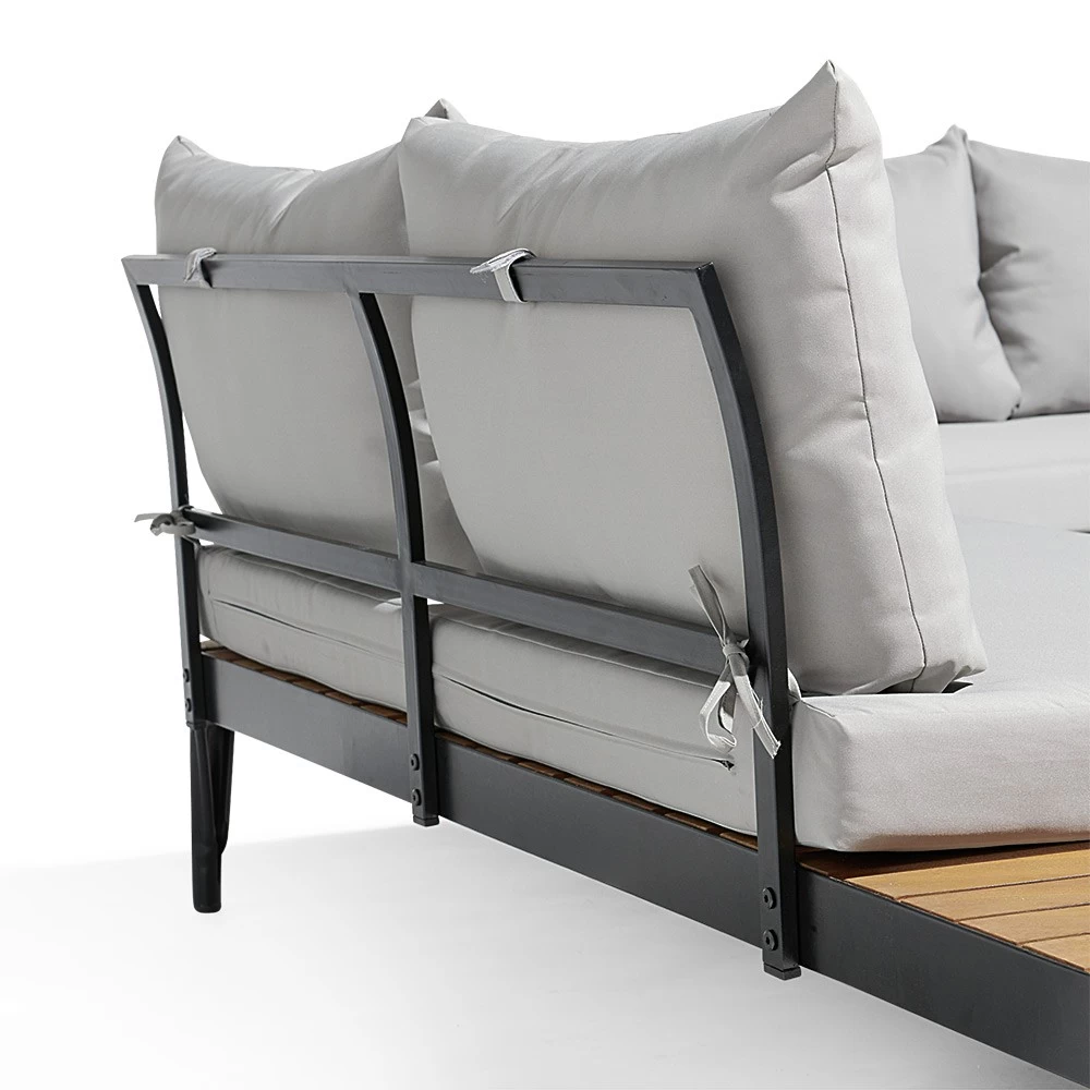 Salon De Jardin Fabrik Métal Et Bois Certifié FSC® 7 Salon De Jardin Fabrik Métal Et Bois Certifié FSC® – Image 7