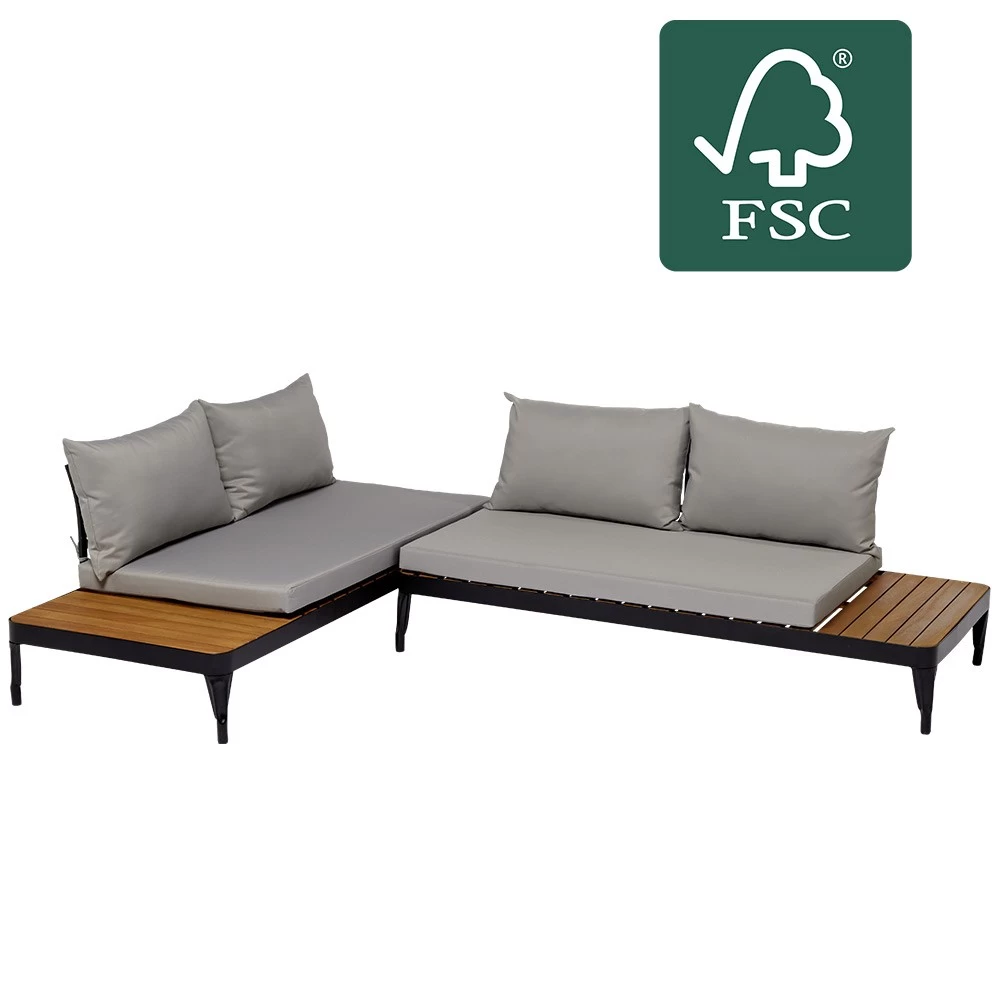 Salon De Jardin Fabrik Métal Et Bois Certifié FSC® 3 Salon De Jardin Fabrik Métal Et Bois Certifié FSC® – Image 3