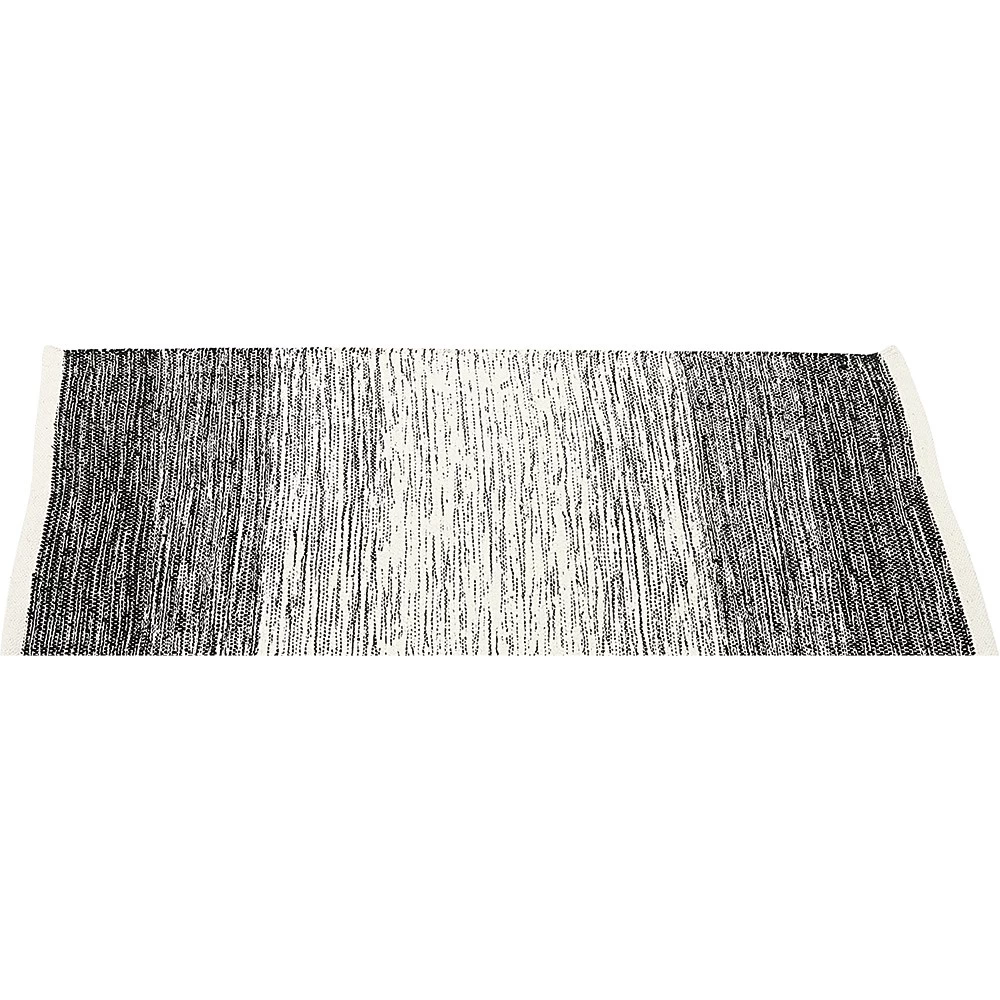 Tapis Rectangulaire Dégradé Rayure Blanche Et Noire 1 Tapis Rectangulaire Dégradé Rayure Blanche Et Noire