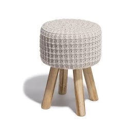 Tabouret Lya écru Ø30 X H.41 Cm 6 Tabouret Lya écru Ø30 X H.41 Cm -Vous ne pouvez pas battre les meubles. 548450 morePictures 3