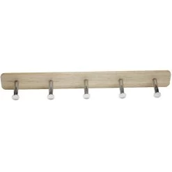 Patère à Fixer Bois 5 Crochets