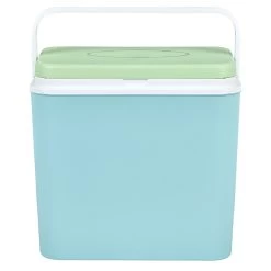 Glacière Atlantic Avec Couvercle 24 L Bleu Blanc Vert