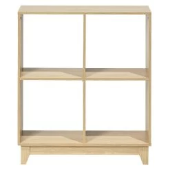 Étagère Sur Pieds à 4 Casiers Contreplaqué Naturel -Vous ne pouvez pas battre les meubles. 551536