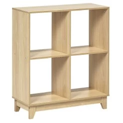 Étagère Sur Pieds à 4 Casiers Contreplaqué Naturel -Vous ne pouvez pas battre les meubles. 551536 morePictures 02