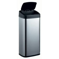 Poubelle Automatique Grise Et Noire 40 L -Vous ne pouvez pas battre les meubles. 551730 morePictures 1