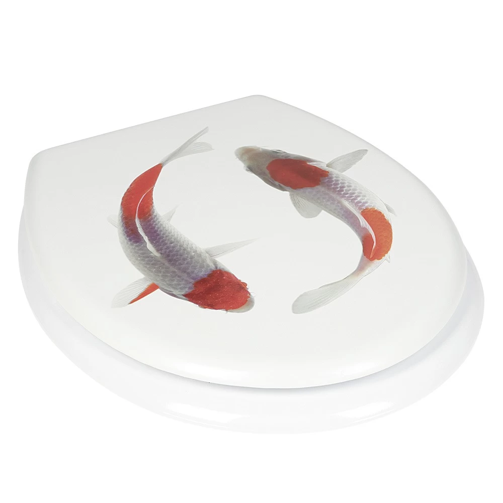Abattant WC Motif Poisson 2 Abattant WC Motif Poisson – Image 2