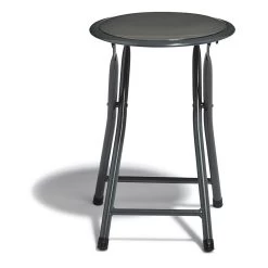 Tabouret Pliant Aiden Métal Et Pvc Gris L.30 X P.35 X H.45 Cm 7 Tabouret Pliant Aiden Métal Et Pvc Gris L.30 X P.35 X H.45 Cm -Vous ne pouvez pas battre les meubles. 551949 morePictures 2