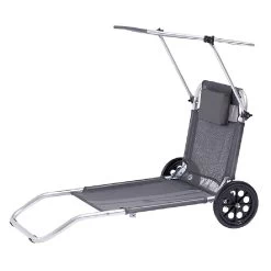 Chaise De Plage Grise Avec Pare-soleil 2 Roulettes 6 Chaise De Plage Grise Avec Pare-soleil 2 Roulettes -Vous ne pouvez pas battre les meubles. 552022 morePictures 02