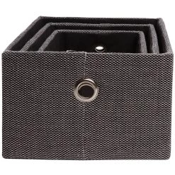 Panière Déco Encastrable Noir X3 7 Panière Déco Encastrable Noir X3 -Vous ne pouvez pas battre les meubles. 552491 morePictures 01