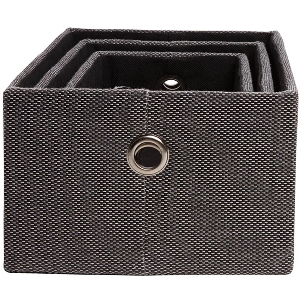 Panière Déco Encastrable Noir X3 4 Panière Déco Encastrable Noir X3 – Image 4