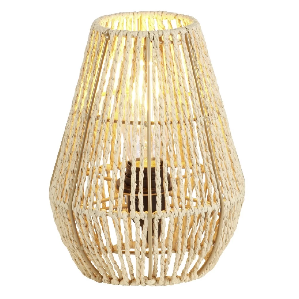 Lampe De Chevet Avec Abat Jour En Cordage Imitation Jute Naturel 1 Lampe De Chevet Avec Abat Jour En Cordage Imitation Jute Naturel
