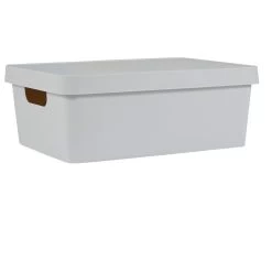 Boîte De Rangement Avec Couvercle Beige 11 L -Vous ne pouvez pas battre les meubles. 552991