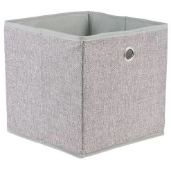 Panier De Rangement Polyester Gris -Vous ne pouvez pas battre les meubles. 553241