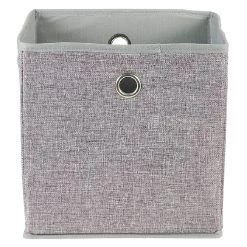 Panier De Rangement Polyester Gris -Vous ne pouvez pas battre les meubles. 553241 morePictures 01