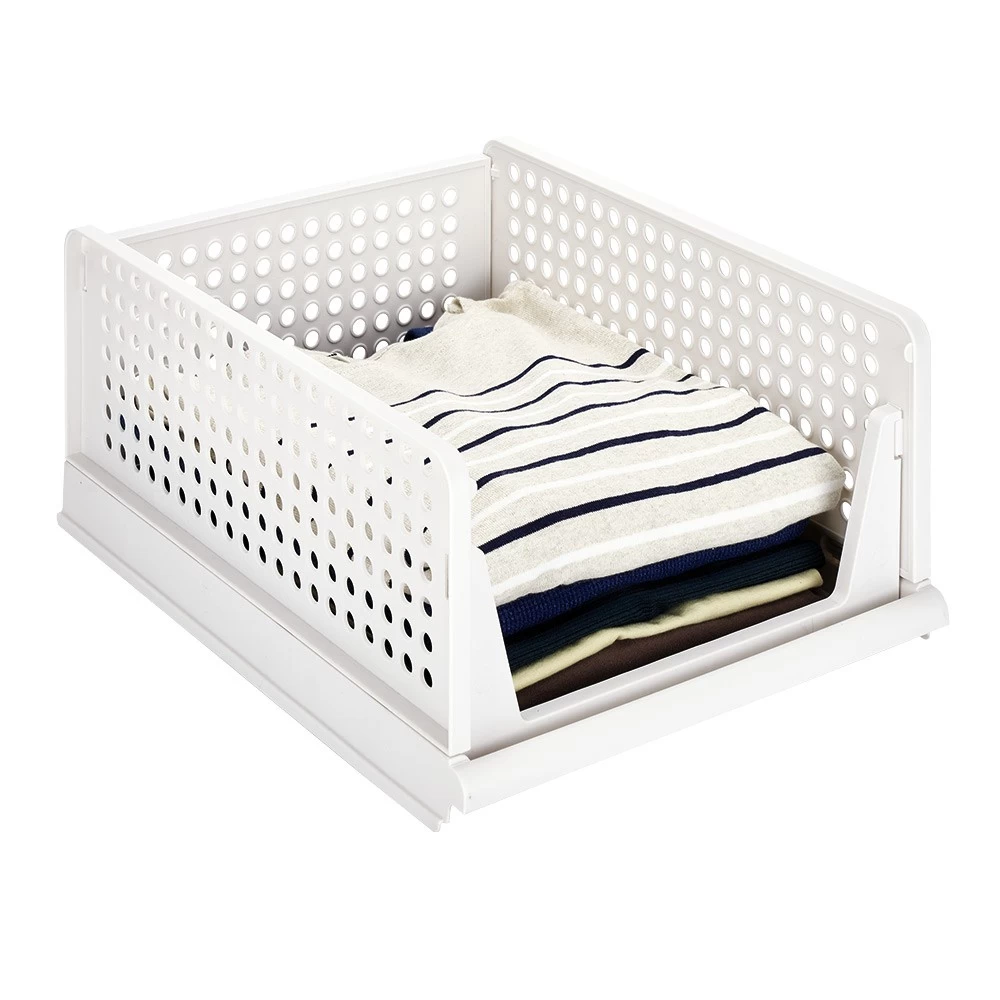 Rangement Dressing Superposable Coulissant Blanc Grand Modèle 4 Rangement Dressing Superposable Coulissant Blanc Grand Modèle – Image 4