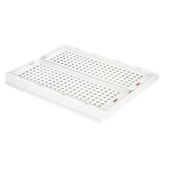 Rangement Dressing Superposable Coulissant Blanc Grand Modèle