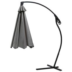 Parasol Déporté IBIZA Gris Anthracite 11 Parasol Déporté IBIZA Gris Anthracite -Vous ne pouvez pas battre les meubles. 558033 morePictures 01