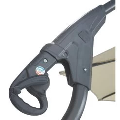 Parasol Déporté IBIZA Gris Anthracite