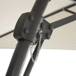 Parasol Déporté Malaga Taupe -Vous ne pouvez pas battre les meubles. 558058 morePictures 02