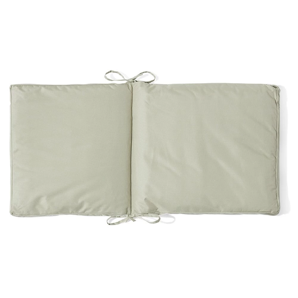 Coussin De Fauteuil Carré Taupe Fixation Nouette 3 Coussin De Fauteuil Carré Taupe Fixation Nouette – Image 3