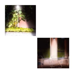 Lampe Solaire D'allée Noir X2