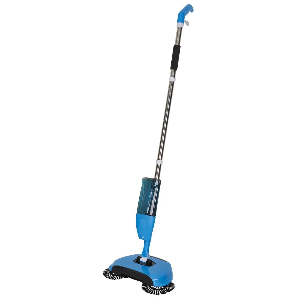 Balai Magique Ramasse Miettes Avec Spray Bleu 2 En 1 3 Balai Magique Ramasse Miettes Avec Spray Bleu 2 En 1 – Image 3