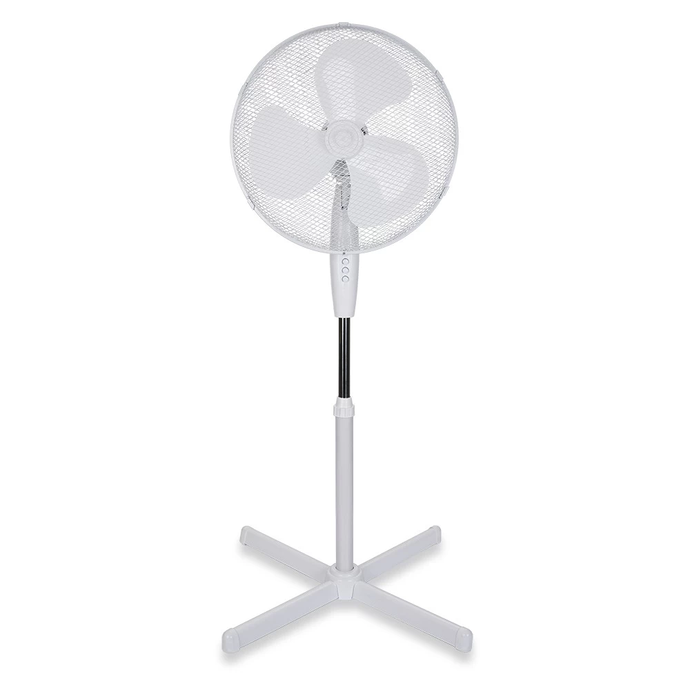 Ventilateur Sur Pied Blanc Homday 45W 1 Ventilateur Sur Pied Blanc Homday 45W
