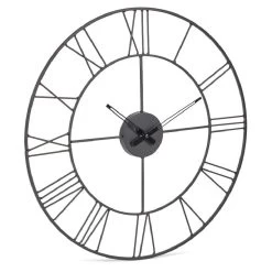 Horloge Ronde Métal Ajouré Chiffres Romains Noir Ø45 Cm 6 Horloge Ronde Métal Ajouré Chiffres Romains Noir Ø45 Cm -Vous ne pouvez pas battre les meubles. 560374 morePictures 01