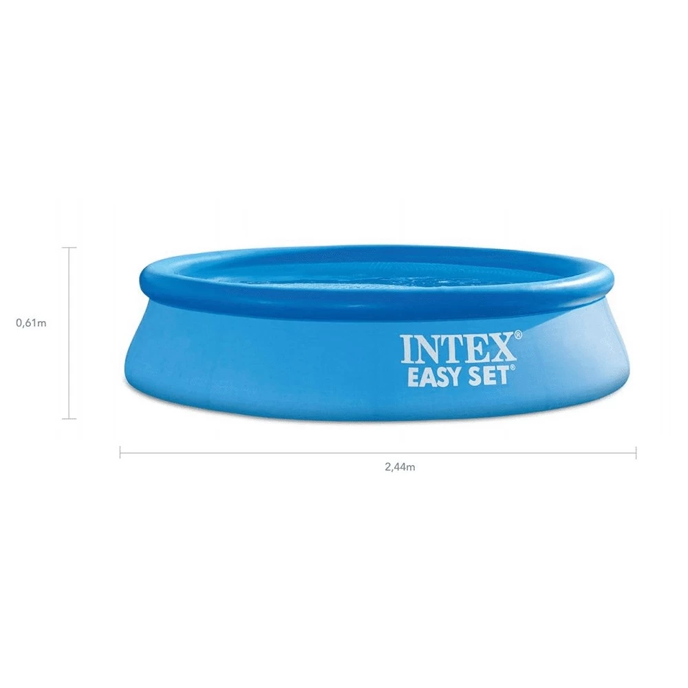Piscine Easy Set INTEX ø 244 Cm 2 Piscine Easy Set INTEX ø 244 Cm – Image 2