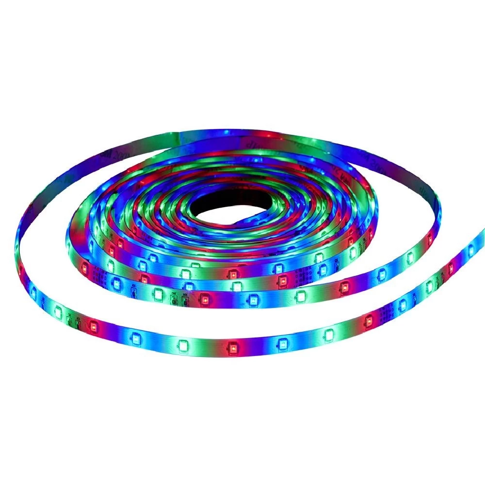 Ruban Led Multicolore Avec Télécommande Couleurs Changeantes L. 5 M 2 Ruban Led Multicolore Avec Télécommande Couleurs Changeantes L. 5 M – Image 2