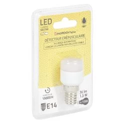 Ampoule LED E14 Homday Détecteur Crépusculaire 210lms