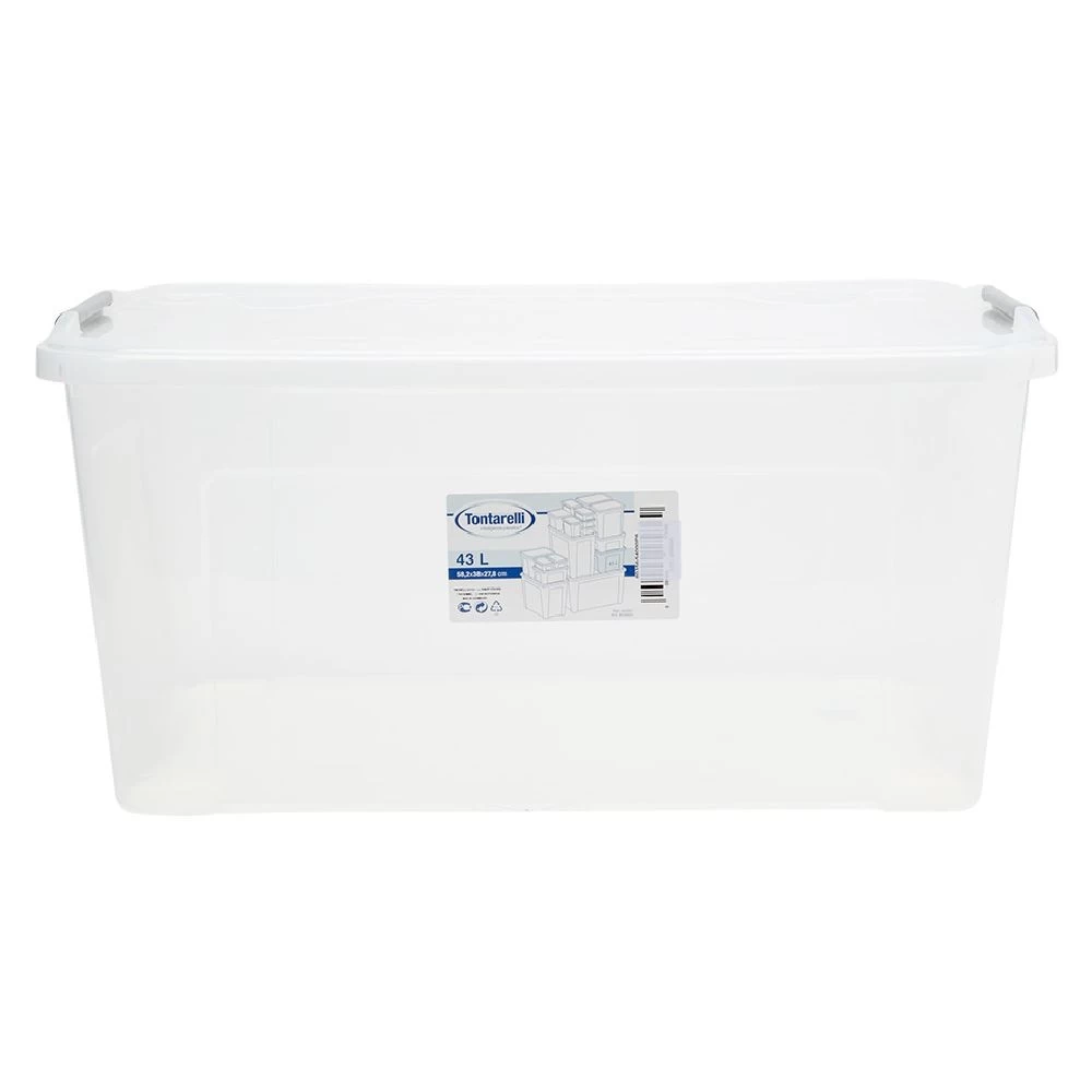 Box De Rangement Combi Tontarelli 43 L Transparent 3 Box De Rangement Combi Tontarelli 43 L Transparent – Image 3