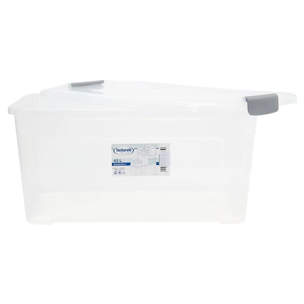 Box De Rangement Combi Tontarelli 43 L Transparent 5 Box De Rangement Combi Tontarelli 43 L Transparent – Image 5