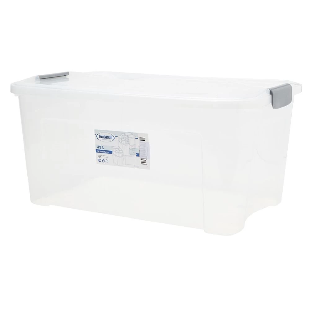 Box De Rangement Combi Tontarelli 43 L Transparent 4 Box De Rangement Combi Tontarelli 43 L Transparent – Image 4
