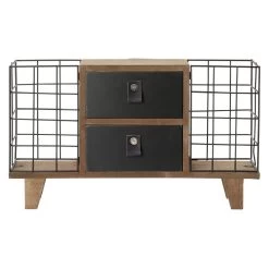 Mini Meuble Décoratif Naturel Et Noir 2 Tiroirs Et 2 Casiers 7 Mini Meuble Décoratif Naturel Et Noir 2 Tiroirs Et 2 Casiers -Vous ne pouvez pas battre les meubles. 570091 morePictures 01