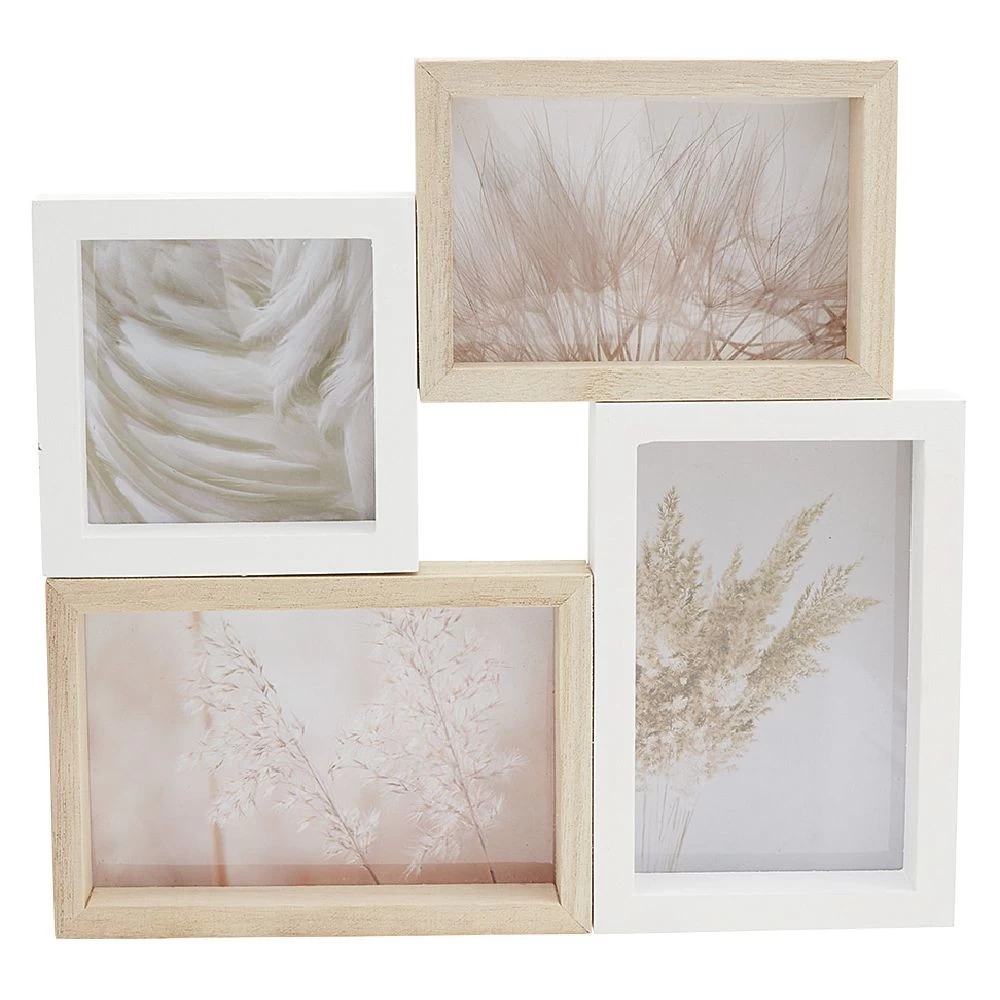 Pêle-mêle Motif Pampa Blanc Naturel 4 Vues 3 Pêle-mêle Motif Pampa Blanc Naturel 4 Vues – Image 3