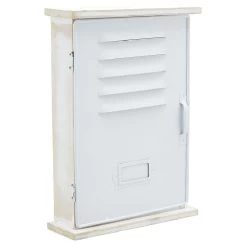 Boîte à Clés Casier Industriel Métal Blanc Naturel 9 Boîte à Clés Casier Industriel Métal Blanc Naturel -Vous ne pouvez pas battre les meubles. 570367