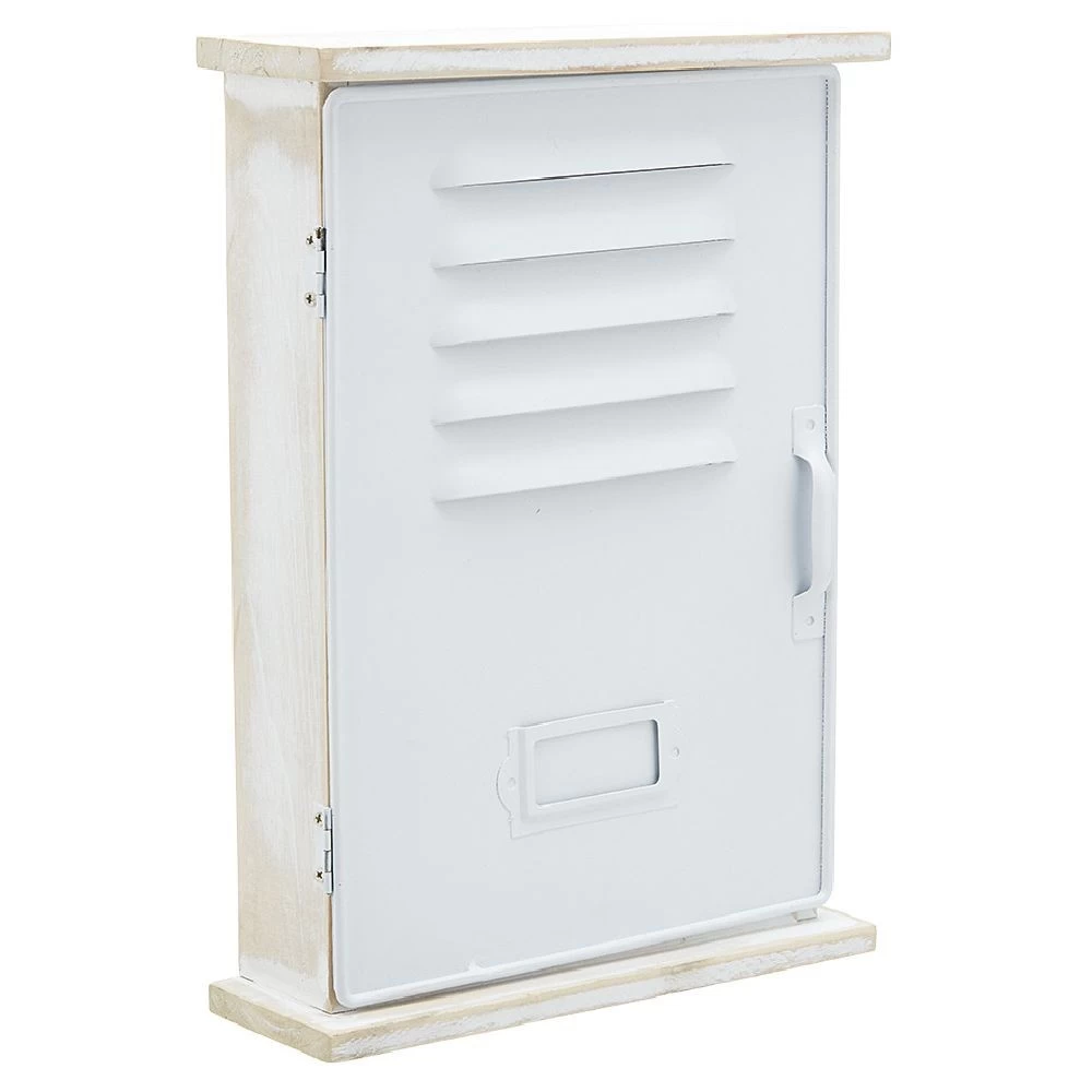 Boîte à Clés Casier Industriel Métal Blanc Naturel 5 Boîte à Clés Casier Industriel Métal Blanc Naturel – Image 5