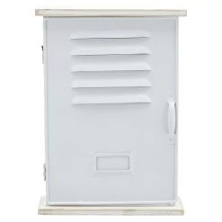 Boîte à Clés Casier Industriel Métal Blanc Naturel 8 Boîte à Clés Casier Industriel Métal Blanc Naturel -Vous ne pouvez pas battre les meubles. 570367 morePictures 01