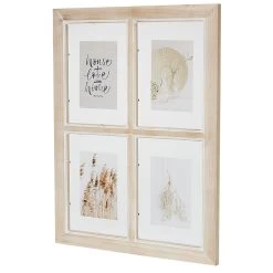Cadre Photo Design Fenêtre En Bois 4 Vues