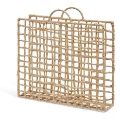 Porte-magazine Effet Osier L39X10 Cm